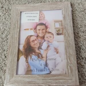 Set Of 3 Picture Frames 4" X 6"